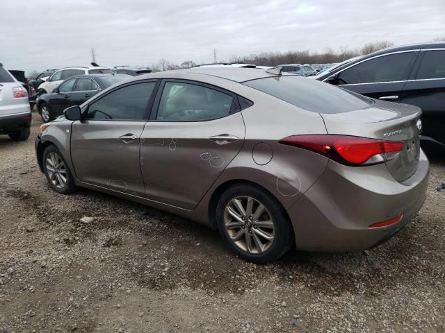  HYUNDAI ELANTRA 2016 Beżowy