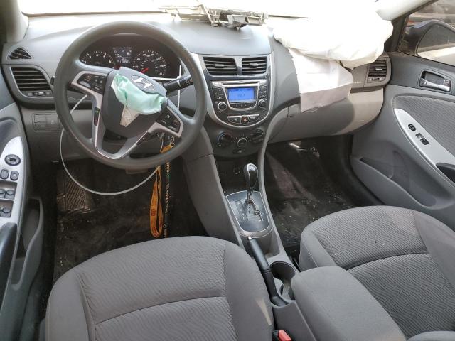Sedans HYUNDAI ACCENT 2012 Srebrny