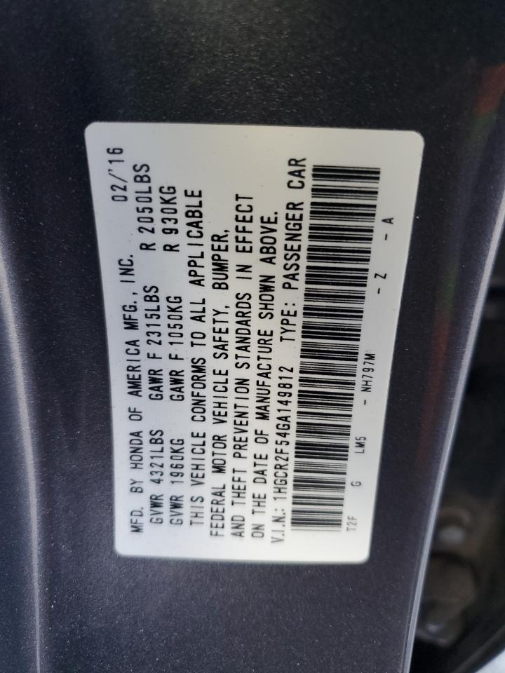 2016 Honda Accord - Image 12