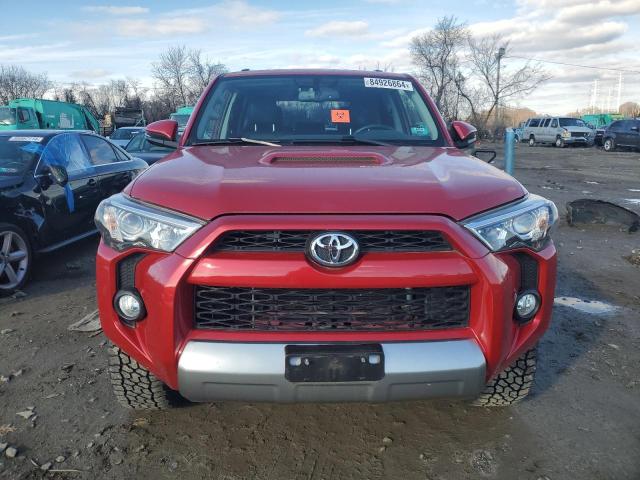  TOYOTA 4RUNNER 2019 Czerwony