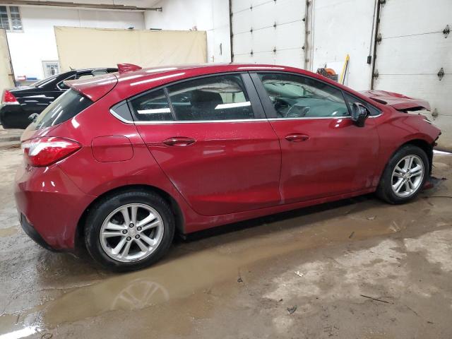  CHEVROLET CRUZE 2017 Красный