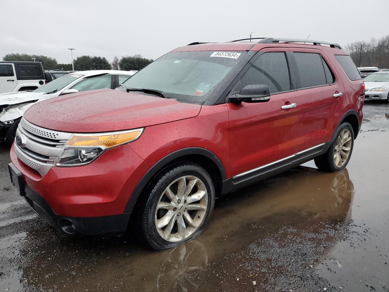 VIN 1FM5K8D83EGB06306 2014 FORD EXPLORER no.1