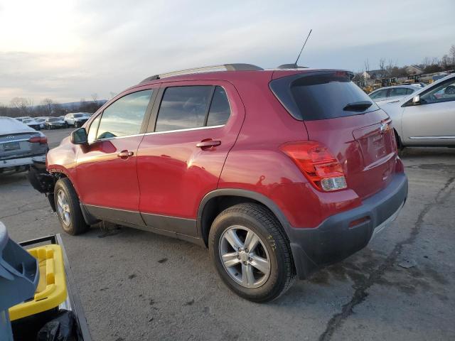  CHEVROLET TRAX 2015 Czerwony