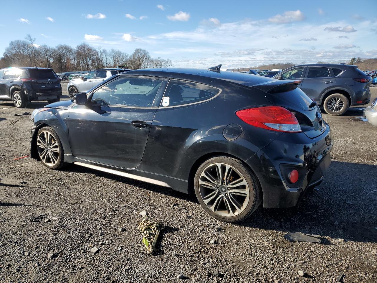 2017 Hyundai Veloster Turbo VIN: KMHTC6AE4HU308449 Lot: 85667574