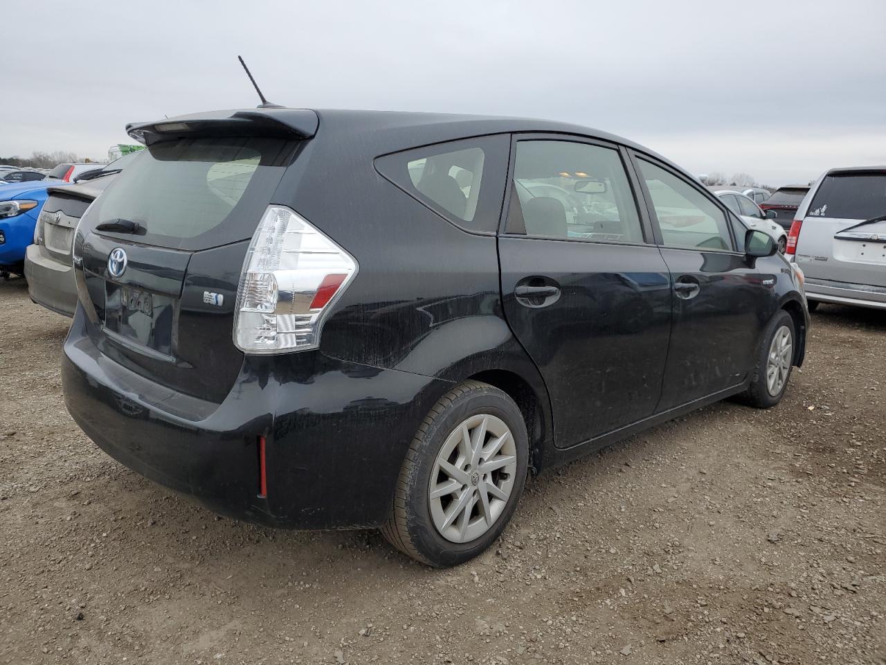 VIN JTDZN3EU4E3354325 2014 TOYOTA PRIUS no.3