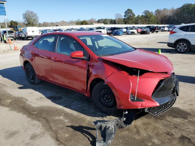  TOYOTA COROLLA 2018 Czerwony