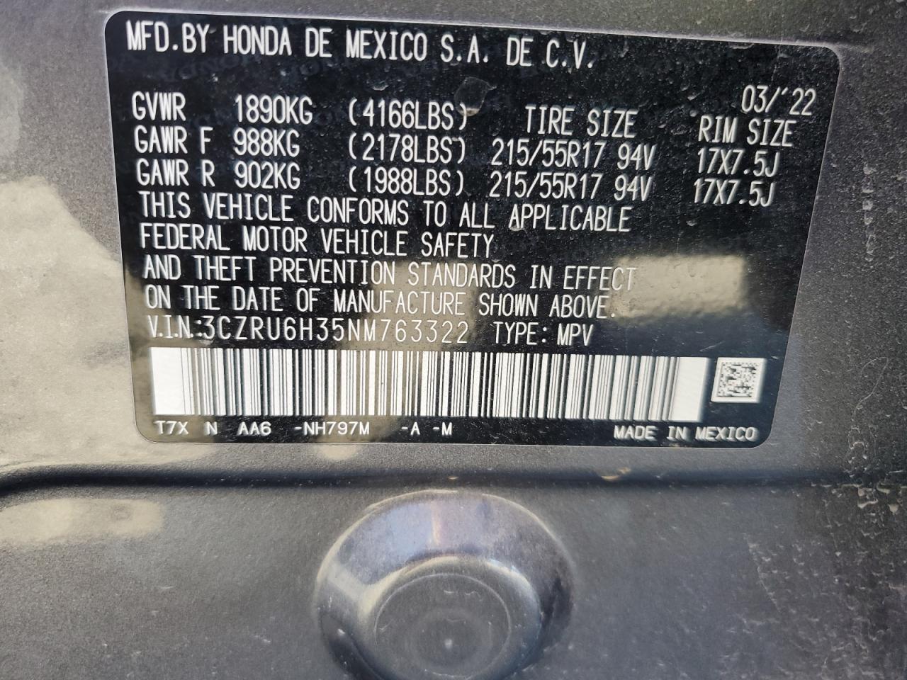 2022 Honda HR-V - Image 16