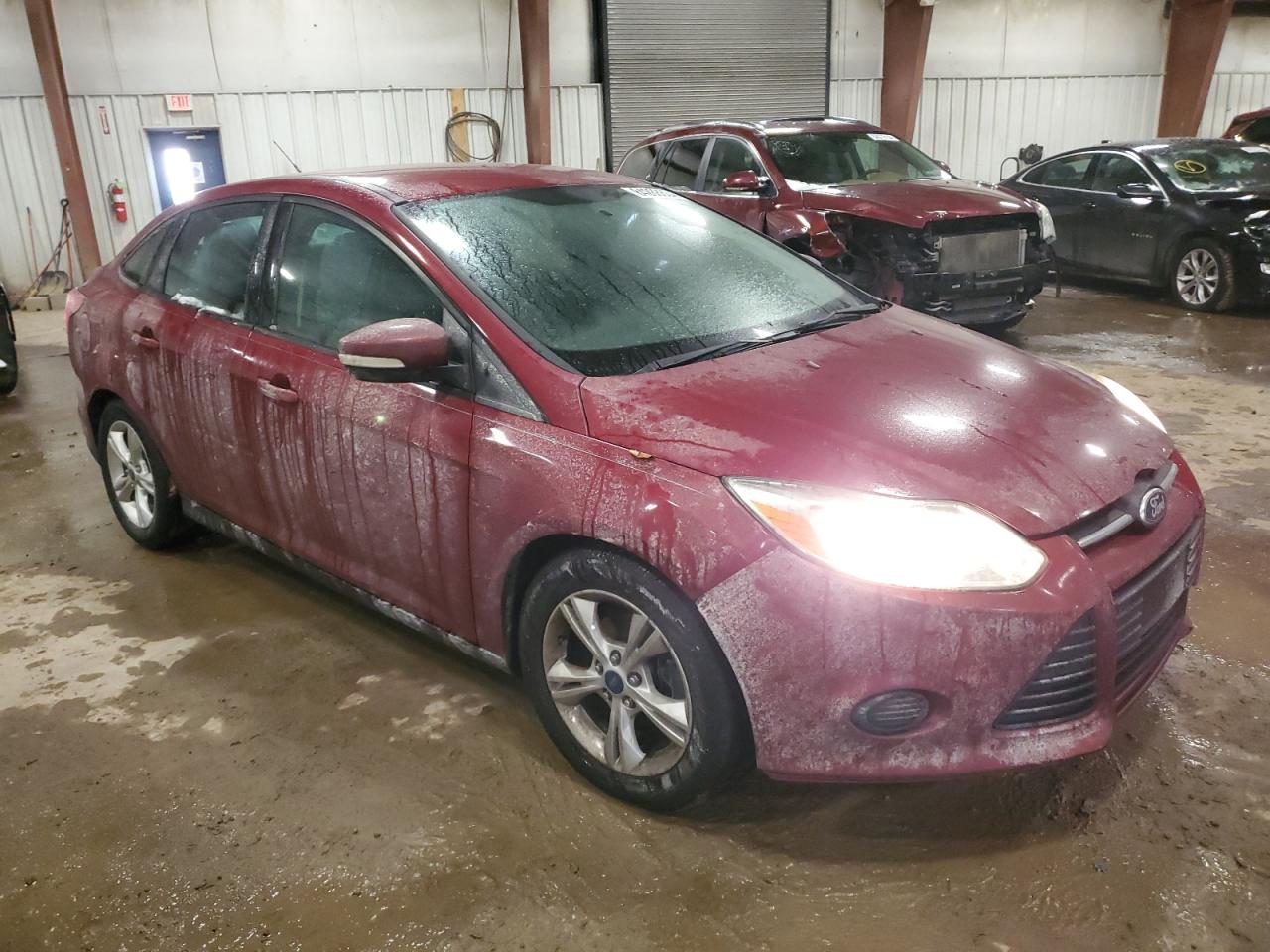 VIN 1FADP3F28EL206993 2014 FORD FOCUS no.4