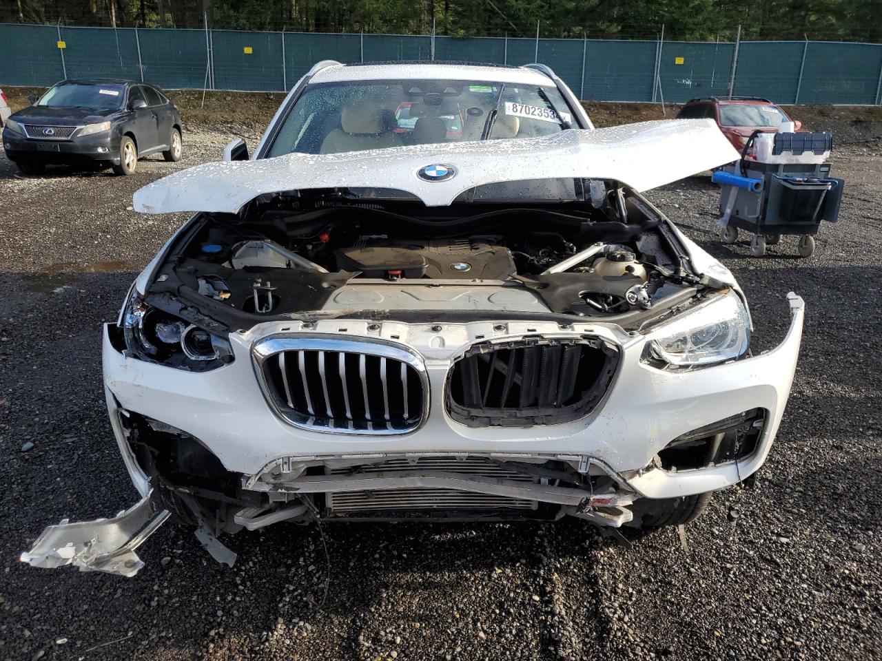 VIN 5UXTY5C09M9H25095 2021 BMW X3 no.5