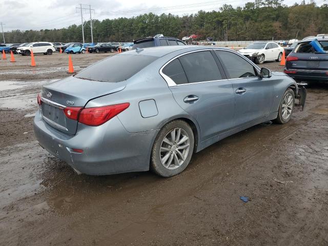  INFINITI Q50 2015 Темно-бірюзовий