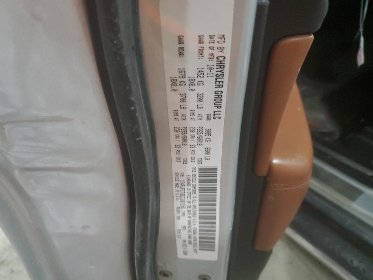 2012 Jeep Grand Cherokee Overland VIN: 1C4RJFCT9CC187156 Lot: 86224364