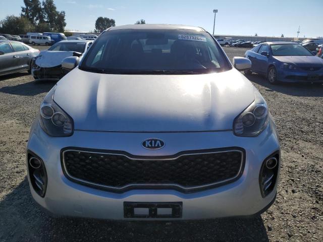  KIA SPORTAGE 2018 Серебристый