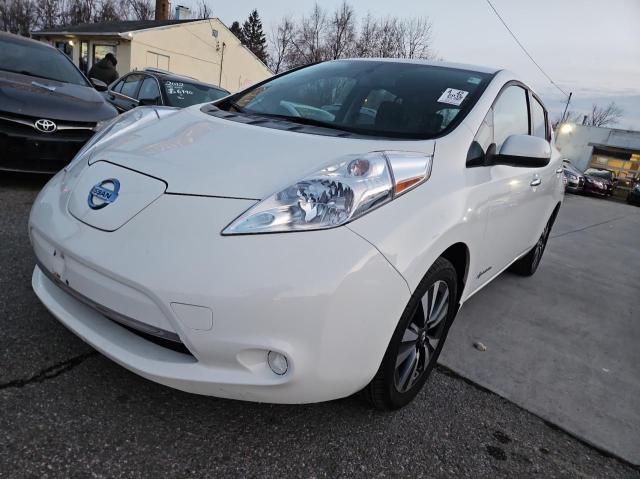 Hatchbacks NISSAN LEAF 2016 Biały