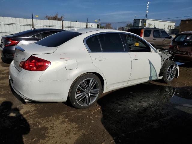  INFINITI G37 2012 White