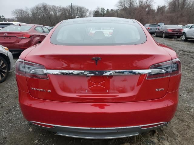 Hatchbacks TESLA MODEL S 2015 Red