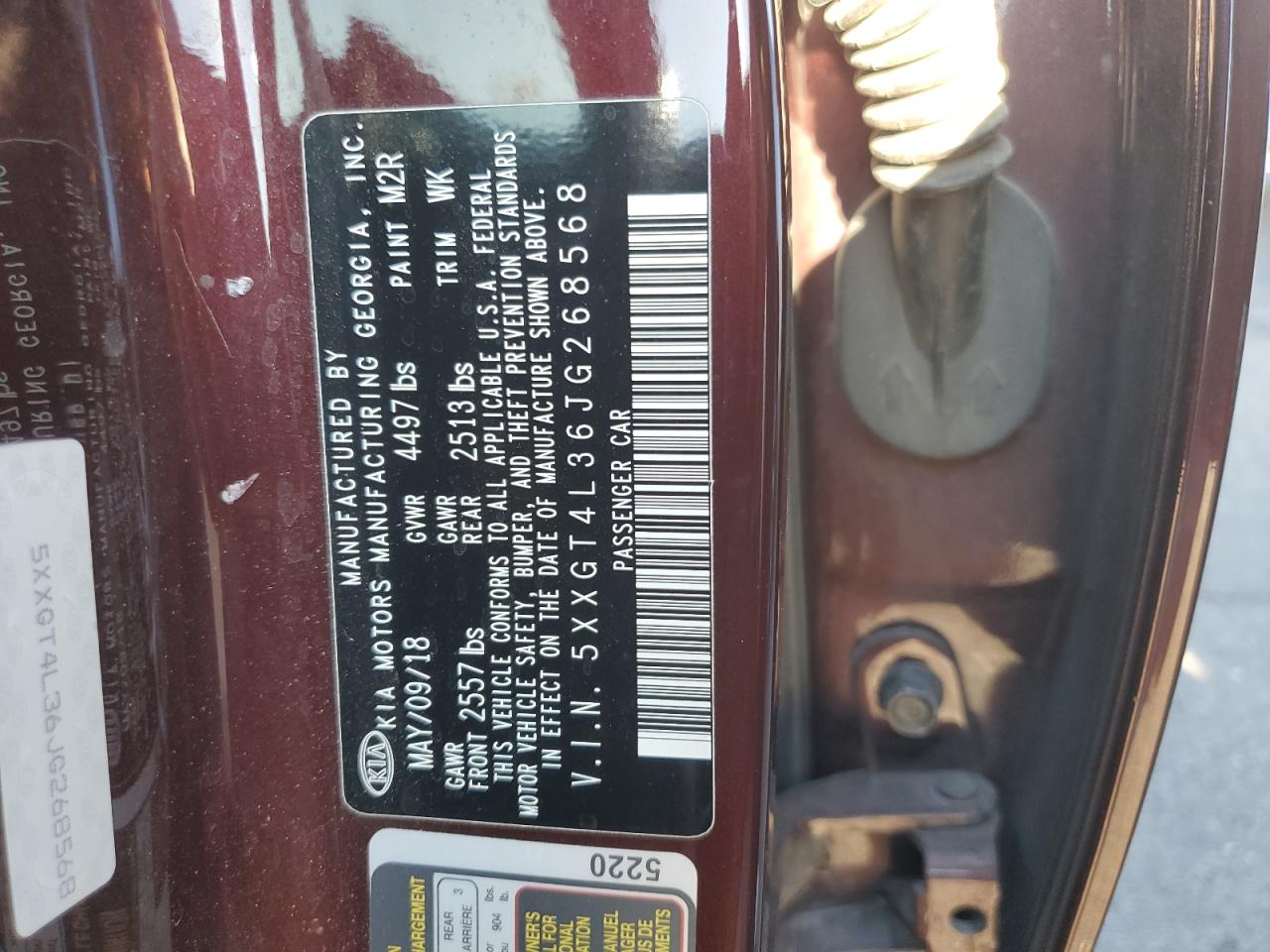 2018 Kia Optima - Image 13