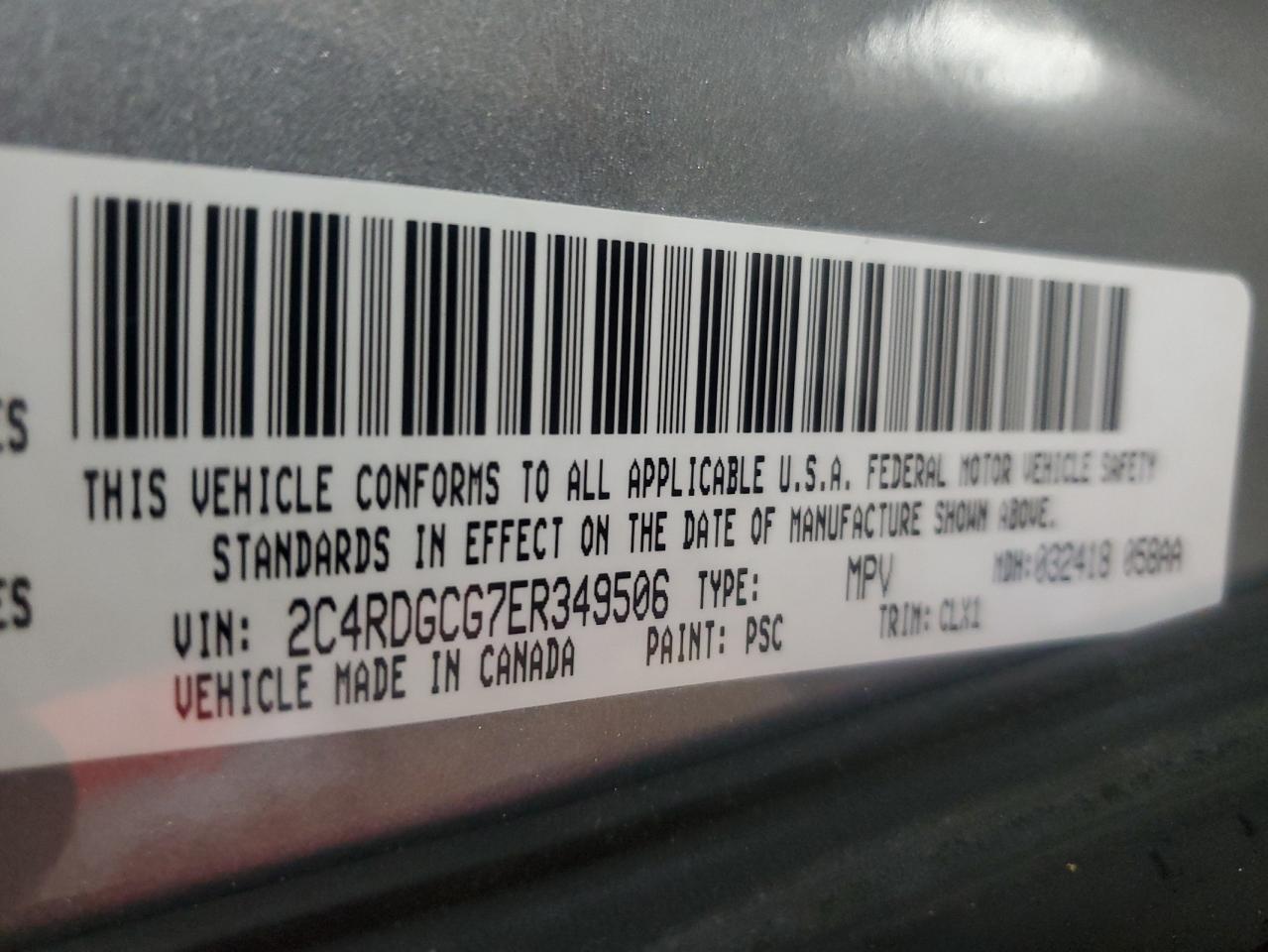 2014 Dodge Caravan - Image 13
