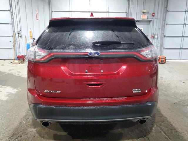  FORD EDGE 2018 Czerwony