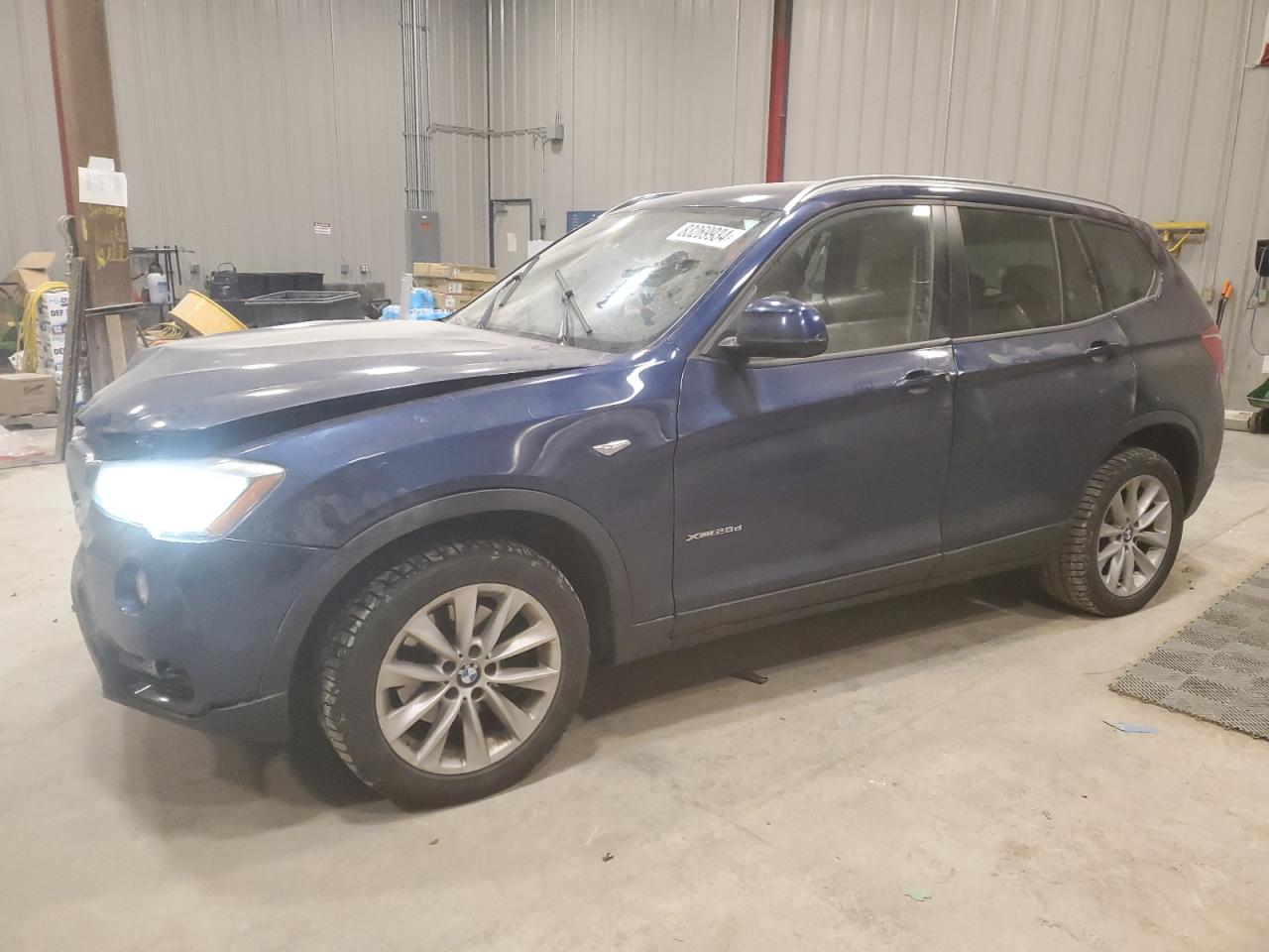 VIN 5UXWY3C59G0N88405 2016 BMW X3 no.1