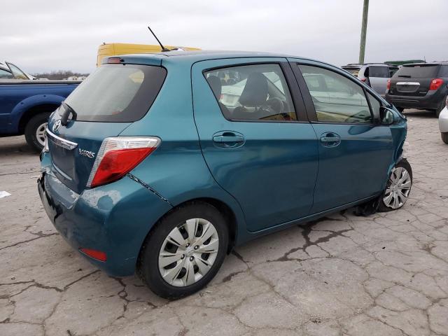 Хэтчбеки TOYOTA YARIS 2013 Бирюзовый