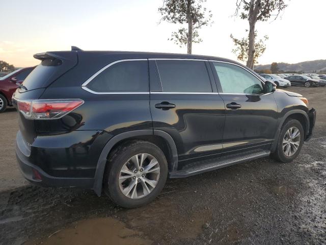  TOYOTA HIGHLANDER 2015 Czarny