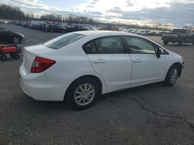  HONDA CIVIC 2012 White