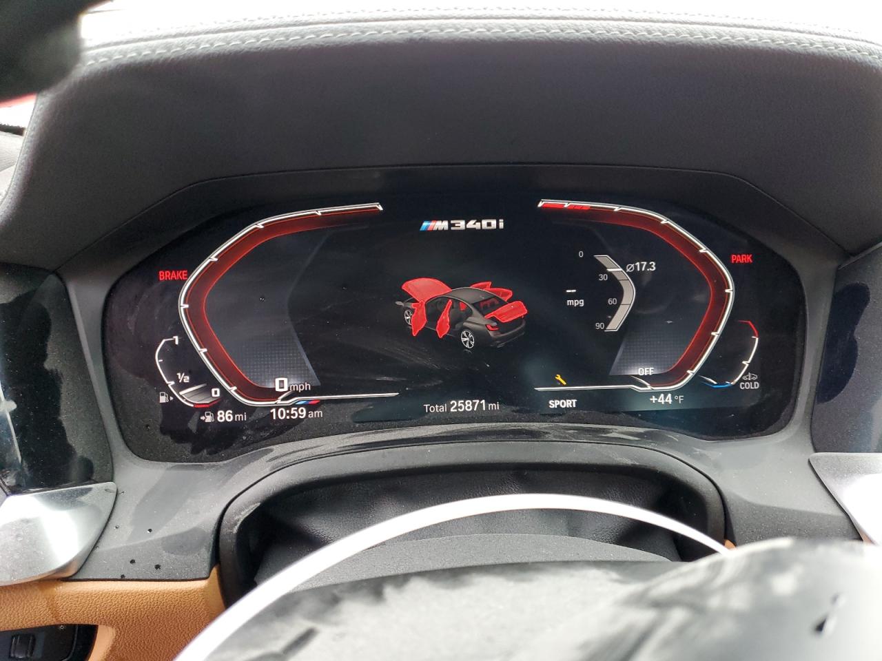 2021 BMW M340Xi VIN: 3MW5U9J06M8C08793 Lot: 84298594