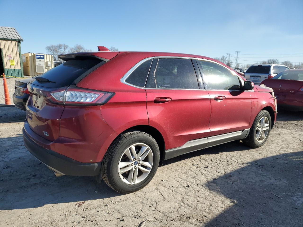 VIN 2FMTK3J95FBB51179 2015 FORD EDGE no.3