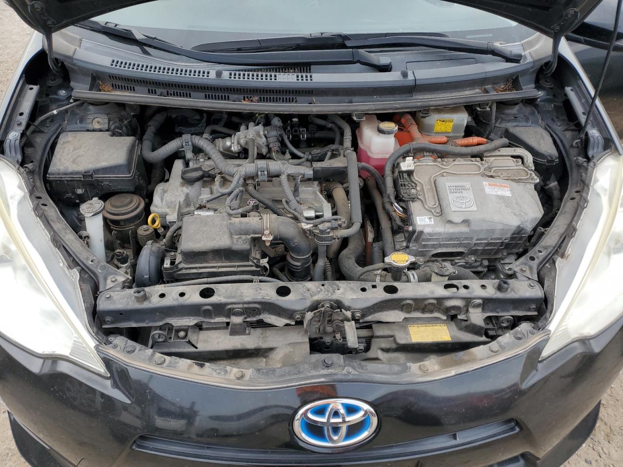 VIN JTDKDTB38D1044222 2013 TOYOTA PRIUS no.11