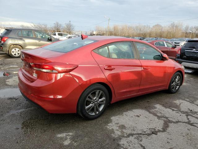 Sedans HYUNDAI ELANTRA 2017 Red