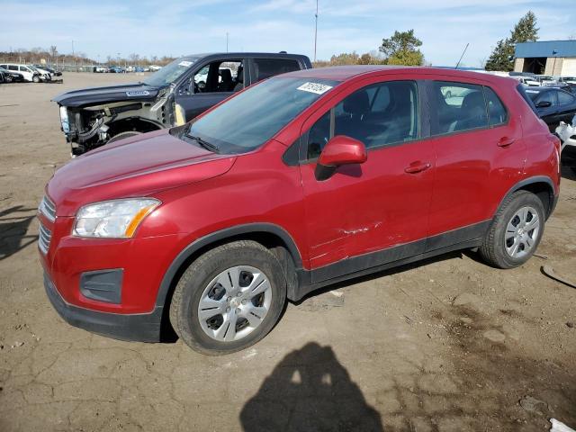 Parquets CHEVROLET TRAX 2015 Czerwony