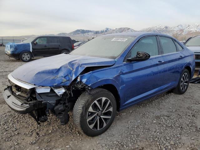  VOLKSWAGEN JETTA 2022 Blue