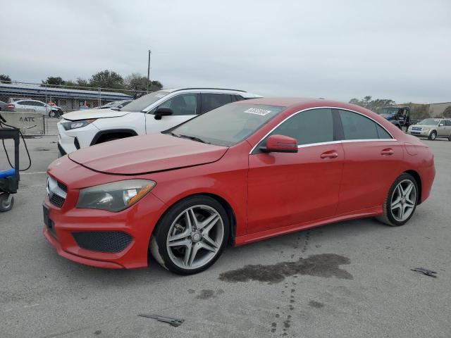 Sedans MERCEDES-BENZ CLA-CLASS 2014 Red