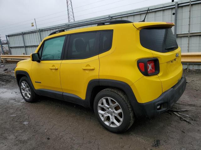 Паркетники JEEP RENEGADE 2016 Желтый