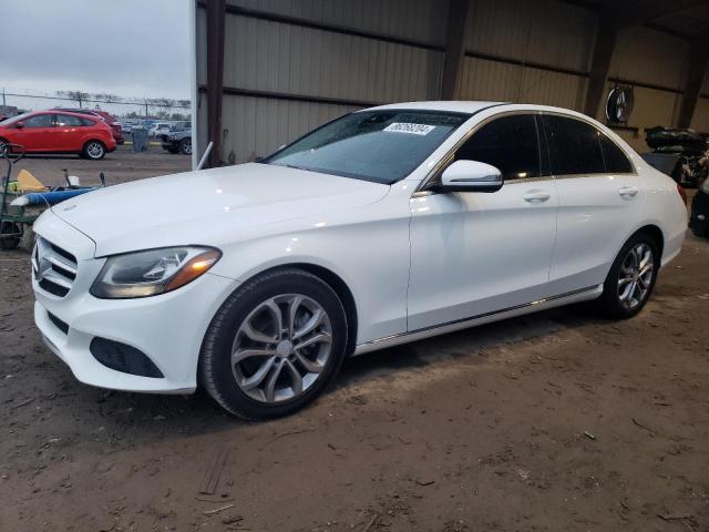 Sedans MERCEDES-BENZ C-CLASS 2016 Biały