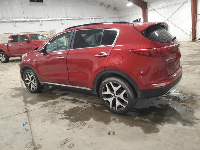  KIA SPORTAGE 2018 Red