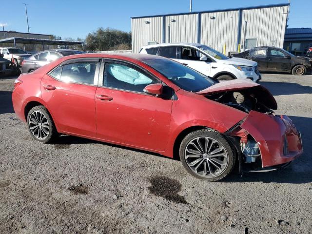 Sedans TOYOTA COROLLA 2015 Burgundy