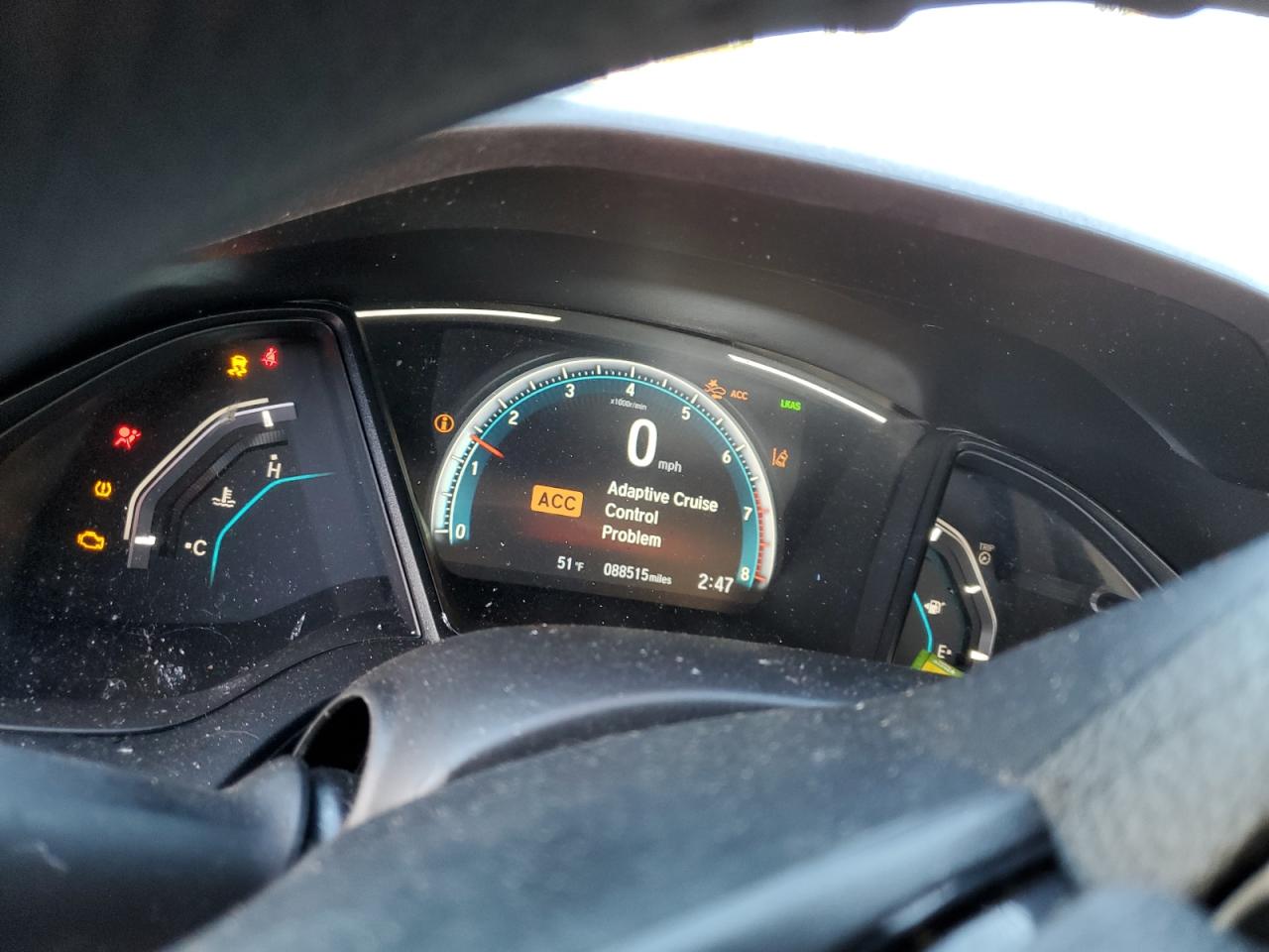 19XFC2F62KE001458 HONDA CIVIC 2019