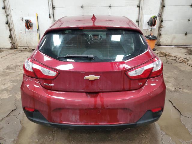  CHEVROLET CRUZE 2017 Красный