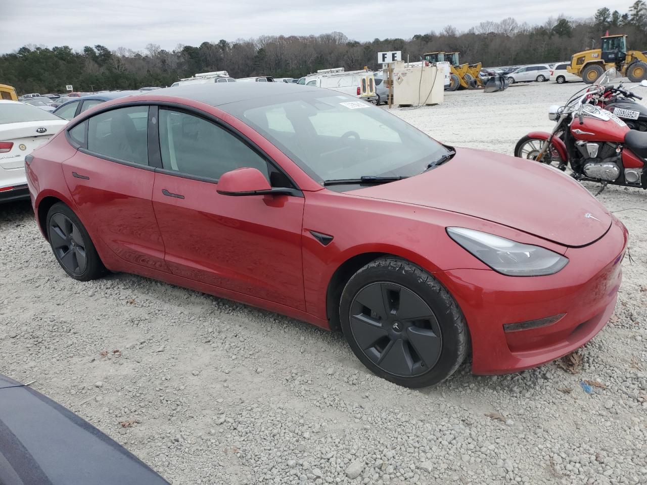 VIN 5YJ3E1EA0PF447090 2023 TESLA MODEL 3 no.4