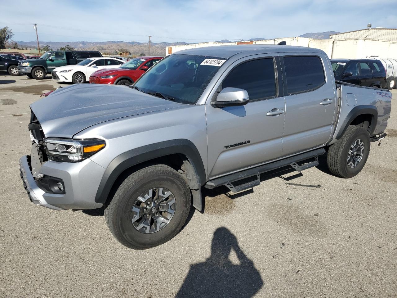 2021 Toyota Tacoma Double Cab VIN: 5TFAZ5CN9MX116700 Lot: 84705284