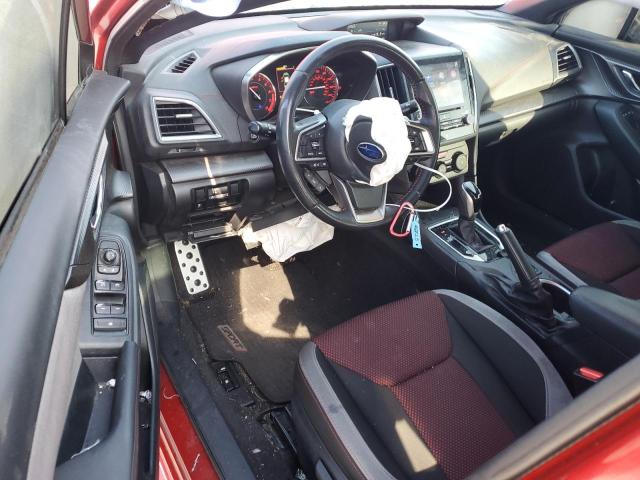  SUBARU IMPREZA 2022 Czerwony