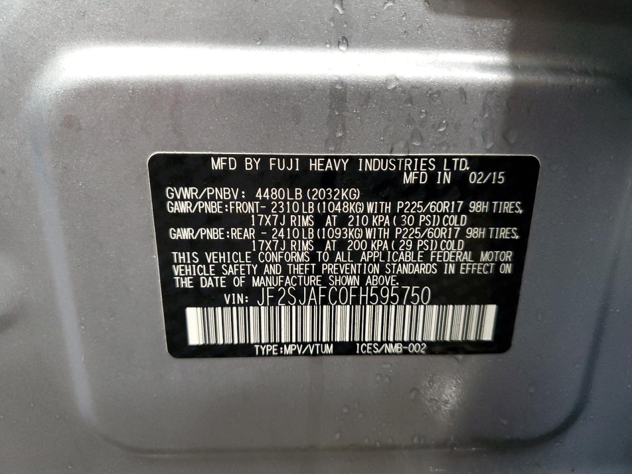 2015 Subaru Forester - Image 13