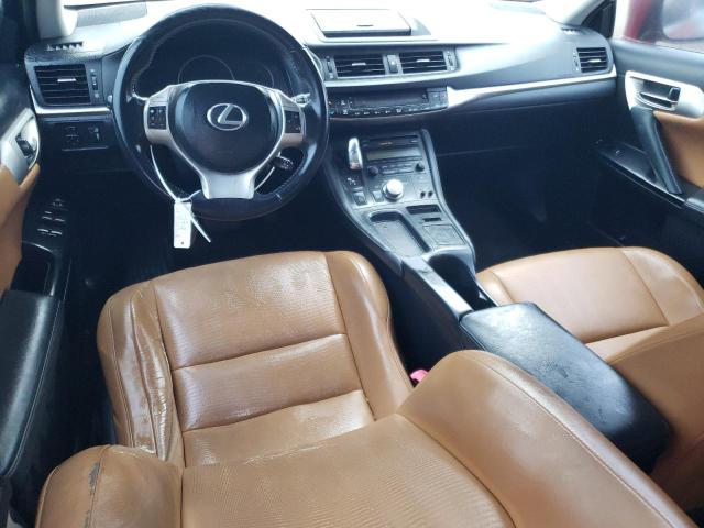 Хетчбеки LEXUS CT 200 2012 Бургунді