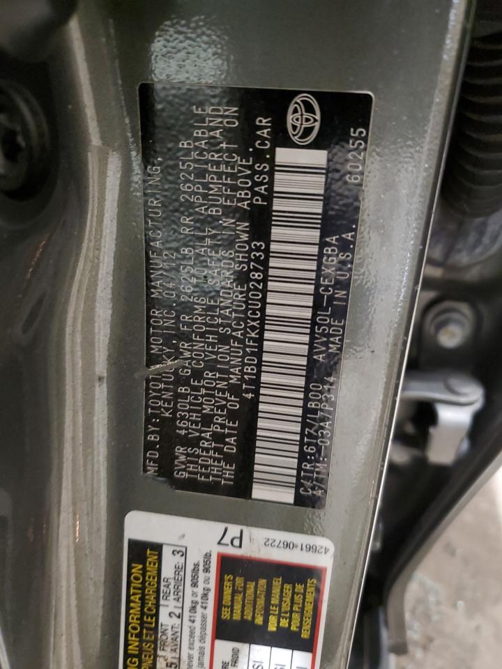 2012 Toyota Camry - Image 12