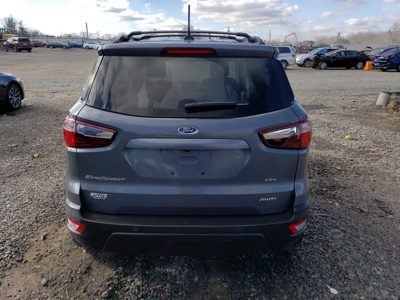 2018 Ford Ecosport Ses VIN: MAJ6P1CL8JC165754 Lot: 82911094