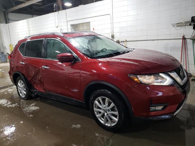  NISSAN ROGUE 2018 Czerwony