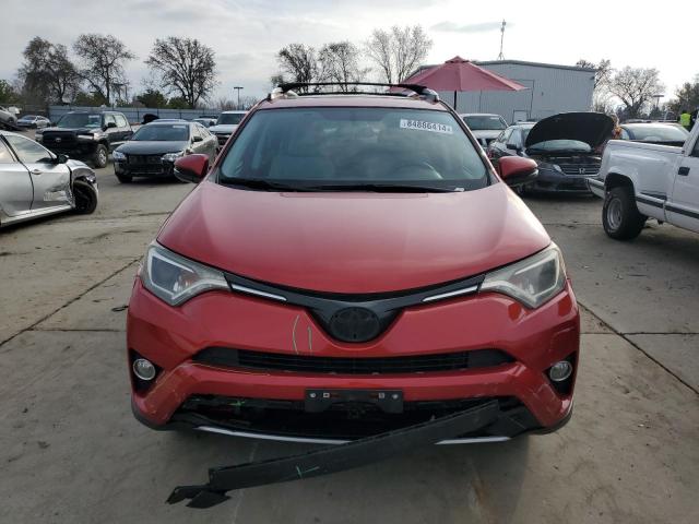  TOYOTA RAV4 2016 Красный