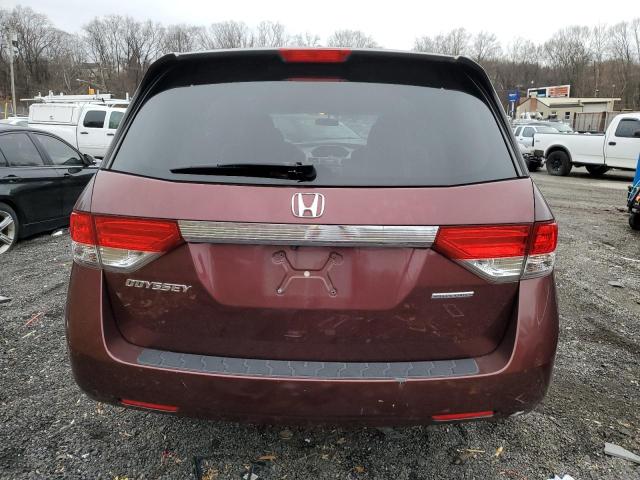  HONDA ODYSSEY 2016 Burgundy