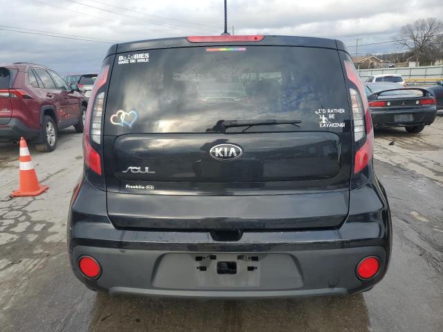  KIA SOUL 2018 Чорний